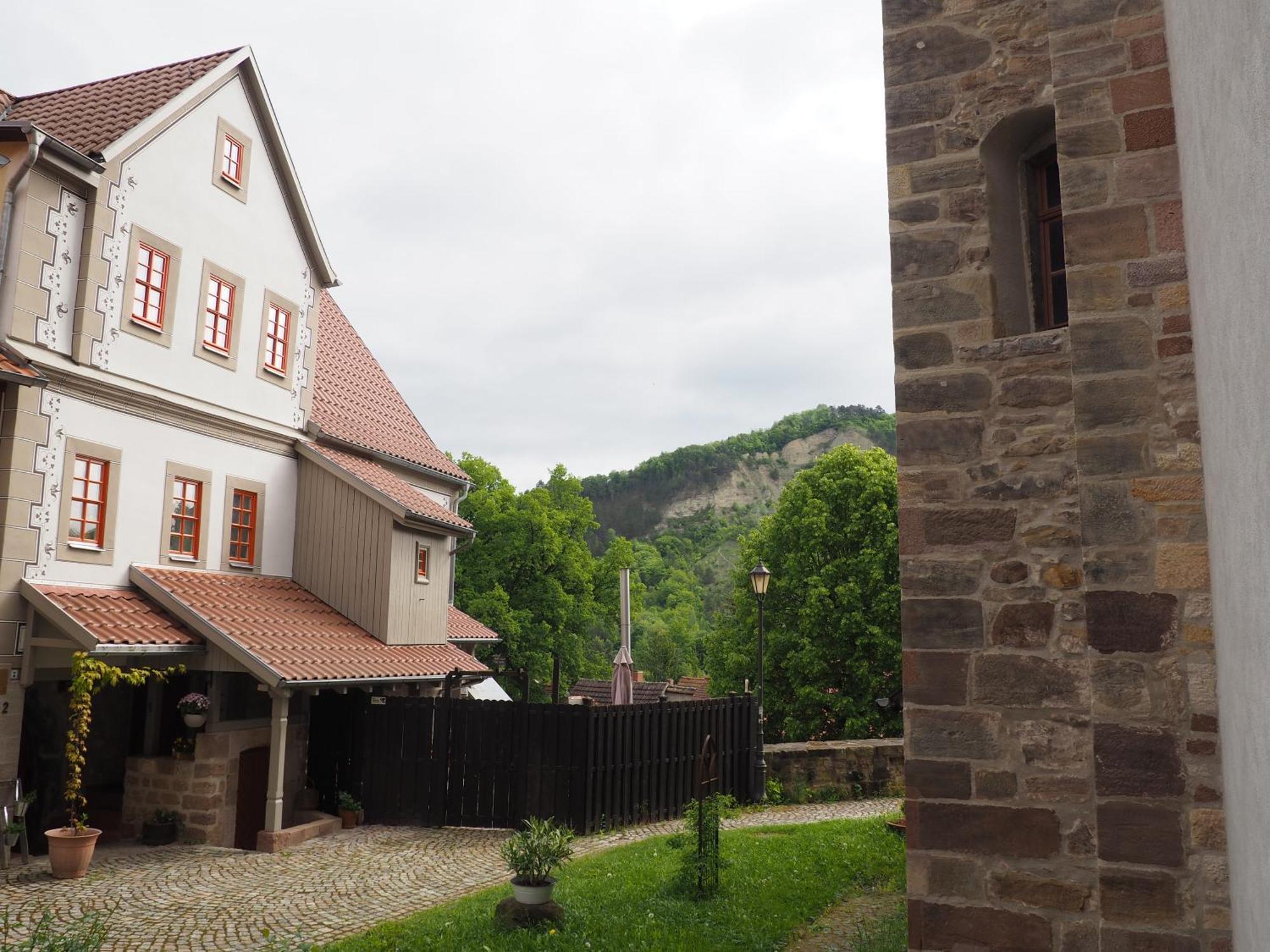 Die Alte Kantorei - Historische Ferienwohnung Kahla  Ngoại thất bức ảnh
